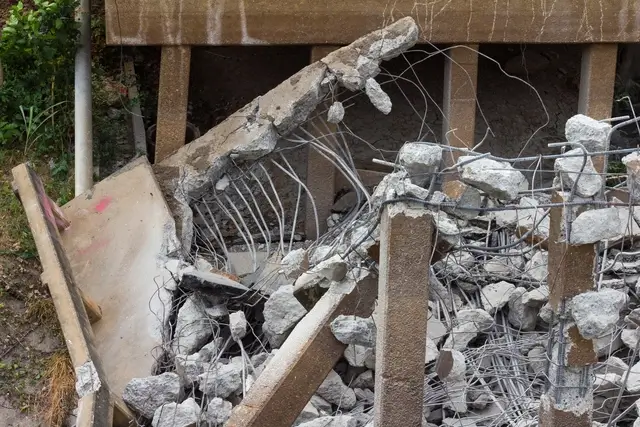 Construction Debris Removal by Drop Zone Cleanup Co. in Northeast Georgia